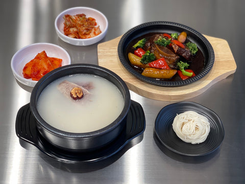 Lunch Special- GalbiJjim combo 갈비찜 콤보