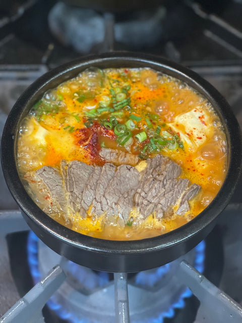 Tofu Seolleongtang Brisket & Shank 양지 사태 순두부설렁탕