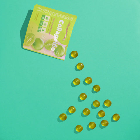 Collagelee 2 Strawberry 2 Shine Muscat Grape Fruit Gummies