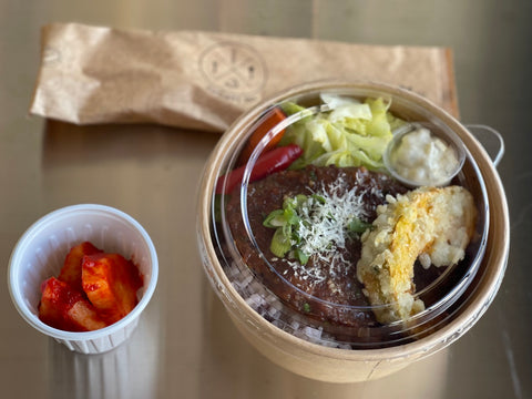 TteokGalbi CupBop 떡갈비컵밥