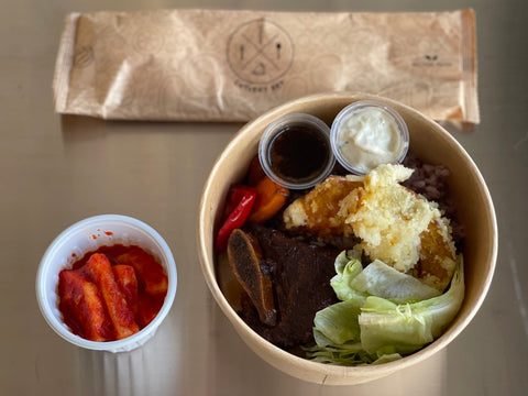 TteokGalbi CupBop 떡갈비컵밥