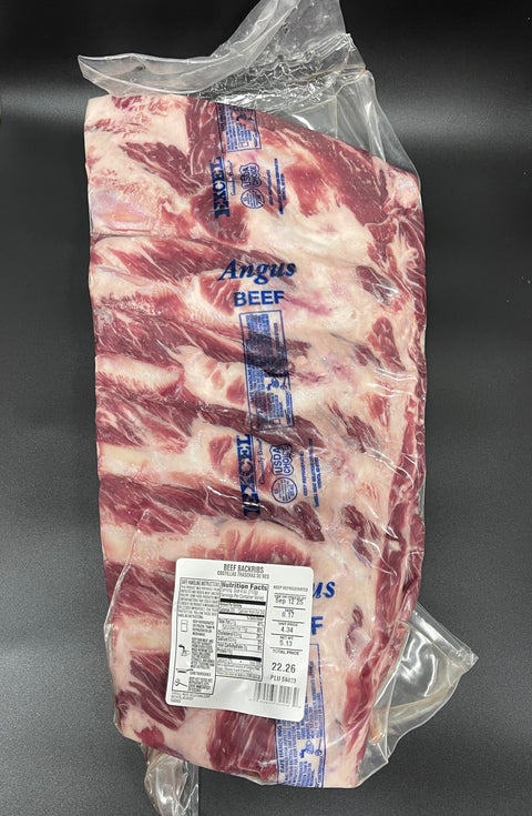 Angus Beef Back Ribs 10lb