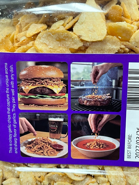 Crispy garlic chip 500g